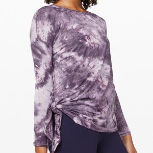 EUC Lululemon Sz 2 To the Point long sleeve top